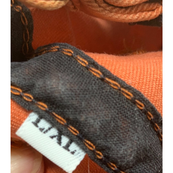 Treasure Island TI Las Vegas Dad Hat Baseball Cap Strapback Orange Canvas L/XL - Picture 5 of 6